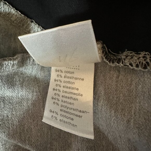 Lacoste Men's Gray Black 3 Button Polo Shirt Size 6 - Picture 5 of 5